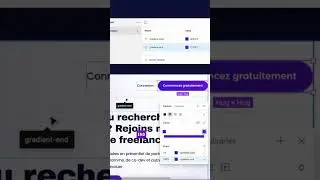 Figma variable gradient tutoriel #ui #uidesign #webdesign #figma #ux #figmatips