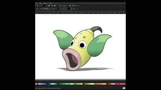 How to Draw Pokemon | Weepinbell | Coreldraw 