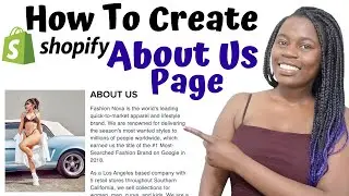 How To Create An Effective Shopify About Us Page | About Us Page