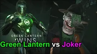 My Green Lantern vs MtnDew's Joker In A FT10 | Injustice 2