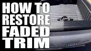 How To Restore Faded Trim | Masterson's Tire & Trim Shine | Premium Car Care Supplies