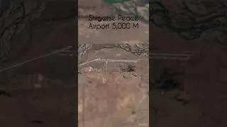 Airports and their longest runways! 📐 #runways #airports #shorts