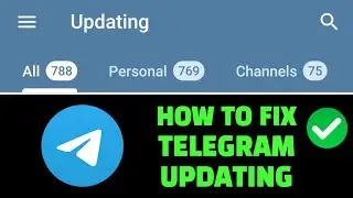 FIX ✅ Telegram Connecting Problem! Telegram Updating Problem! why telegram is not working ?