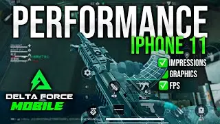 Delta Force Mobile IPHONE 11 PERFORMANCE iOS gameplay