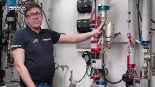 Relacja z instalacji filtrow Fernox na obiekcie z dużą kotłownią.