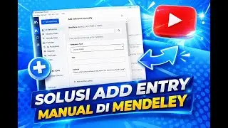 Add Entry Not Appearing When Entering Manually in Mendeley? Here's the Solution