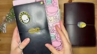 Chatty Journal with me session in my Hobonichi cousin avec