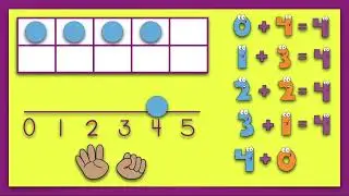 Add to Make 4, 5 | Math Songs That Teach | EduTunes With Miss Jenny