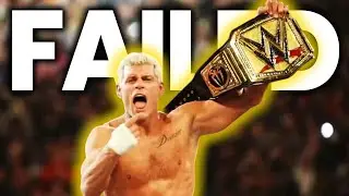 Why Cody Rhodes Failed As WWE Champion