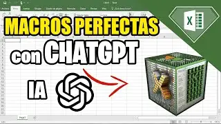 Crear una macro SIN ERRORES con CHATGPT inteligencia Artificial con Excel | Códigos para VisualBasic