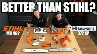 STIHL MS 462 Versus Husqvarna 372 XP! Full Breakdown!