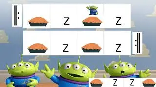Toy Story Icons Quarter Note and Rests Play Along