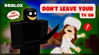Gaboleh tinggalin TV kamu nyala!! nanti ada… 😱 || DON’T LEAVE YOUR TV ON - ROBLOX INDONESIA 🇮🇩