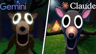 Gemini VS Claude | Кто ЛУЧШЕ Воссоздаст 99 НОЧЕЙ В ЛЕСУ в ROBLOX