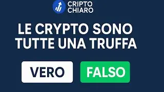 5 falsi miti sulle Cryptovalute. Vero o Falso ? 💰💰💰