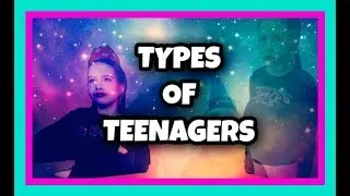 Типы подростков || Types of teenagers || Скетч || Sketch