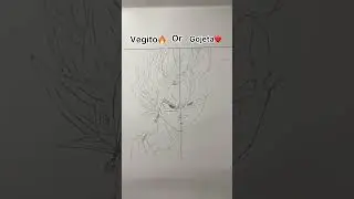 Drawing Gogeta and Vegito: Fusion of Legends | Dragon Ball Fan Art Speedpaint