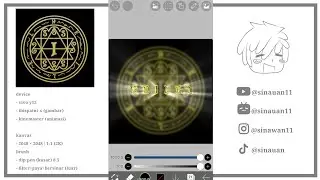 ngerjain comiasion di ig | magic circle
