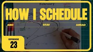 How I Schedule & Stay Ahead of Making Content (Without Burning Out)