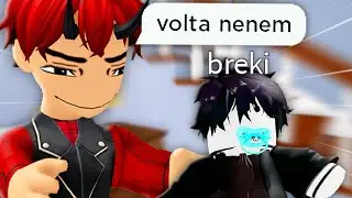 cuidando de um bebê burro no roblox