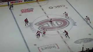 Taylor Hall of the Carolina Hurricanes scores vs. the Montreal Canadiens 4/16/25