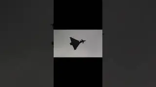 Eurofighter typhoon , more vortex off wings than your grannys had soft eggs !