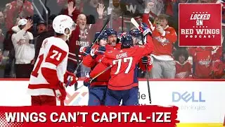 Red Wings can't capitalize as they fall in OT in Washington -- Are they cooked?