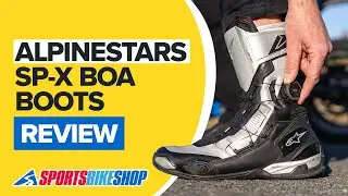 Alpinestars SP-X Boa motorcycle boots review - Sportsbikeshop