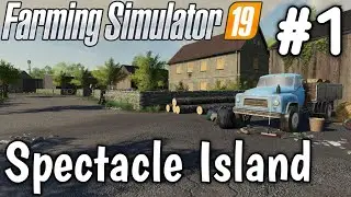 Time to clean up our new home!-Fs19-Spectacle Island-Ep.1-Timelapse
