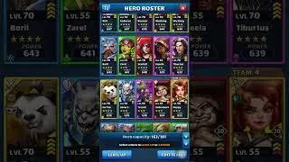 Empires and Puzzles Account for Sale!! 37 five stars heroes
