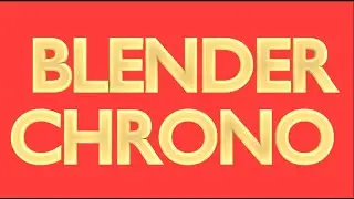 Chrono Blender 3D n°2