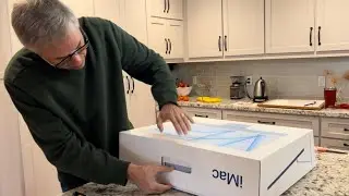 iMac 24 inch 2021 UNBOXING Detailed Walkthrough Blue