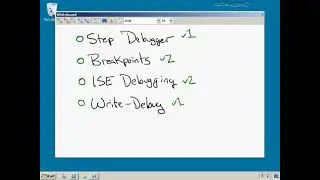 PowerShell Debugging and Breakpoints