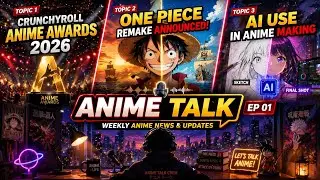 Anime News This Week 🔥 | One Piece Remake, Awards 2026 & AI Controversy ! 