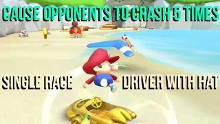 HOW TO CAUSE OPPONENTS TO CRASH 5 times SINGLE RACE (Driver with Hat) | Tour Challenges 2 | Ice Tour