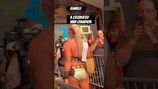 Kamille is a Celebrated Champion | #celebrated #nwa #champion