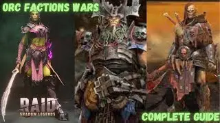 Orc factions wars 21 guide. Raid shadow legends.