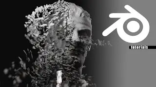 blender 2.92 disintegration effect animation - tutorial