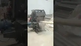 This 216 drum chipper can be used for bamboo chip processing
