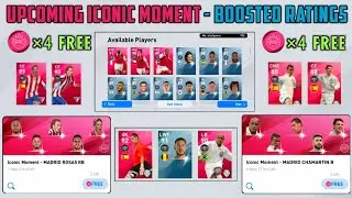 Upcoming Iconic moment player Boosted Rating in pes 2020 mobile