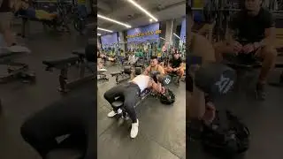125lbs Dumbbell Press 