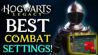 You should really DO THIS FIRST in Hogwarts Legacy -   // Best COMBAT Settings Console // PS5 & XBOX