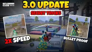 BGMI 3.0 UPDATE SECRET Tips & Tricks Guide And More! BGMI TIPS AND TRICKS