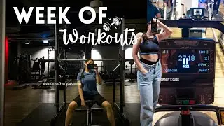 WEEK OF WORKOUTS as an international student | Gyms in Germany | My current fitness regime | 2024