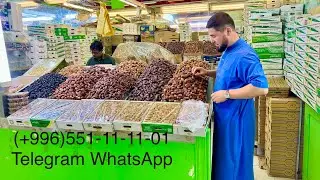 Makka shahridagi hurmo va baliq bozori