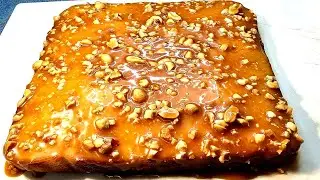 Caramel Cake with Topping | Quick and Easy