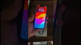 Iphone 13 Unboxing 🤩. #shorts #iphone13 #unboxing