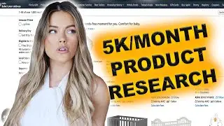 Amazon FBA Product Research Method to Find 5-10k/month Products