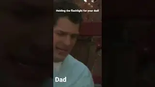 Time with dad in the garage