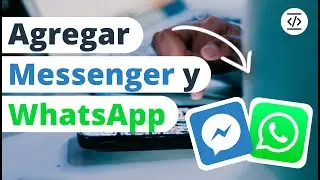 Como Agregar Messenger y Whatsapp a mi Pagina Web